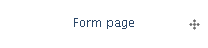 Form page